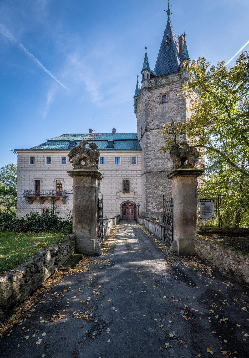 svatba na zámku Stránov